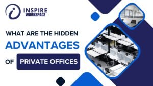 Private office workspace showing benefits for productivity and focus