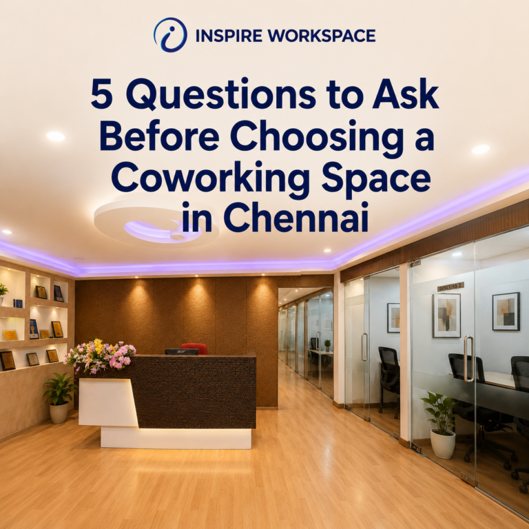 Coworking space in Chennai for growing teams