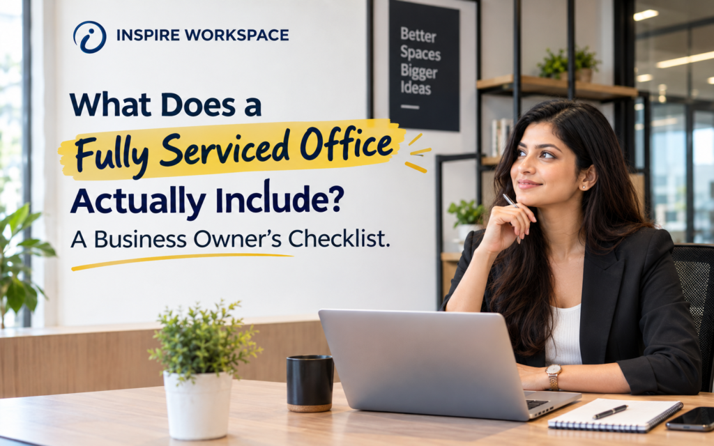 Fully serviced office at Inspire Workspace