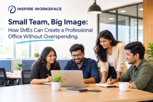 Professional office space for a small business team